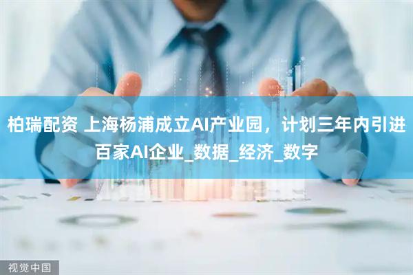 柏瑞配资 上海杨浦成立AI产业园，计划三年内引进百家AI企业_数据_经济_数字