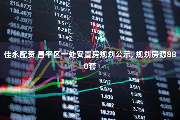 佳永配资 昌平区一处安置房规划公示, 规划房源880套